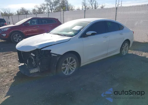 2016 Chrysler 200 Limited z USA, uszkodzony, nr VIN 1C3CCCAB8GN124427